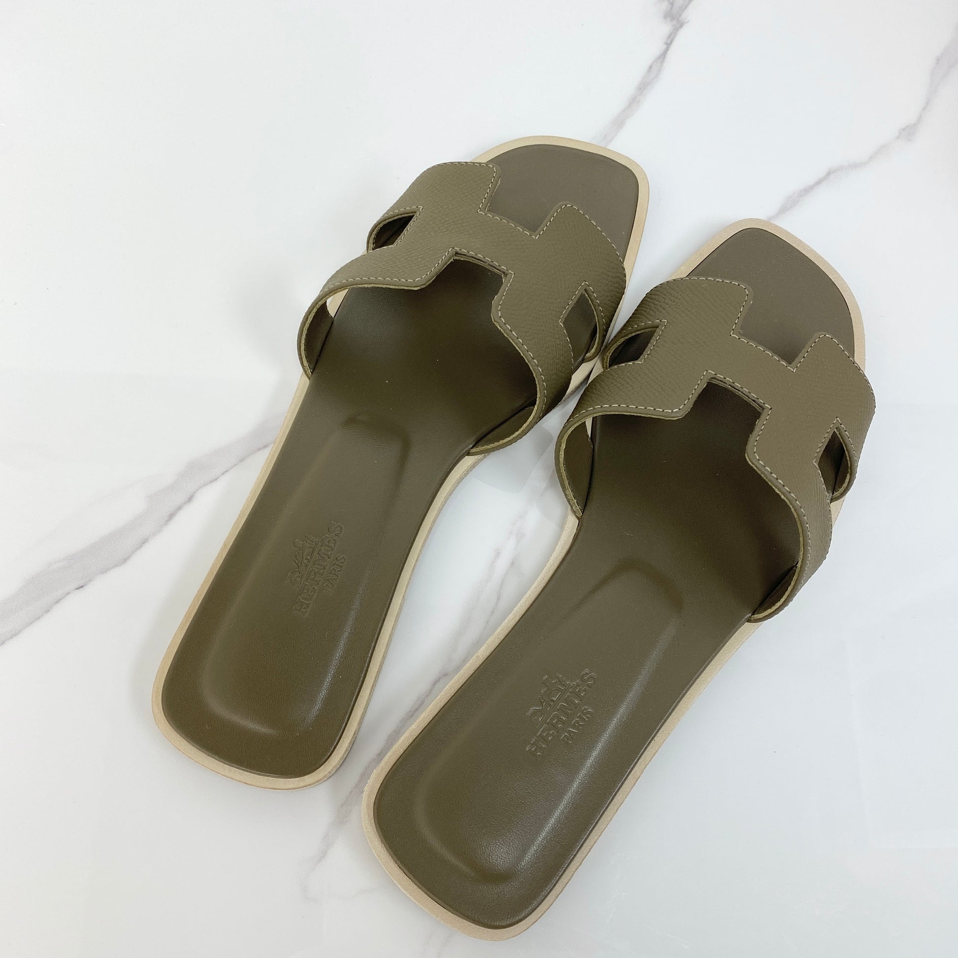 Hermès Oran Sandals - Lafayette Consignment