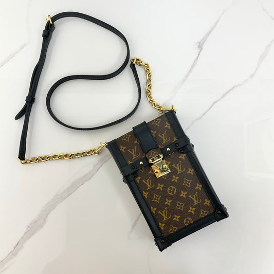 Louis Vuitton Vertical Trunk Pochette - Lafayette Consignment