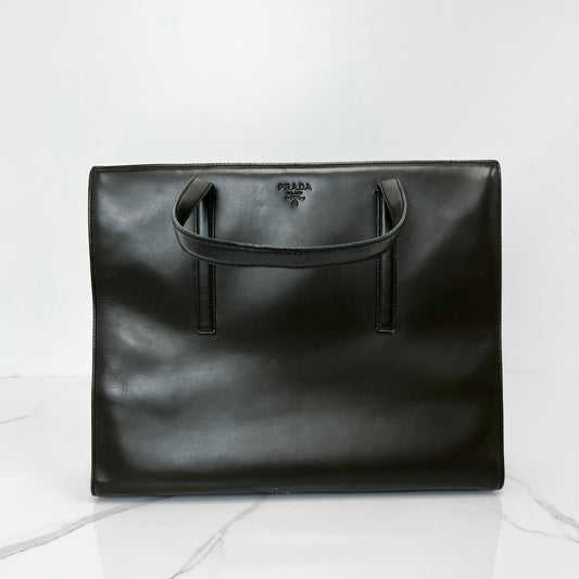 Prada Leather Tote Bag