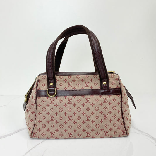 Louis Vuitton Monogram Red Canvas Satchel - Lafayette Consignment