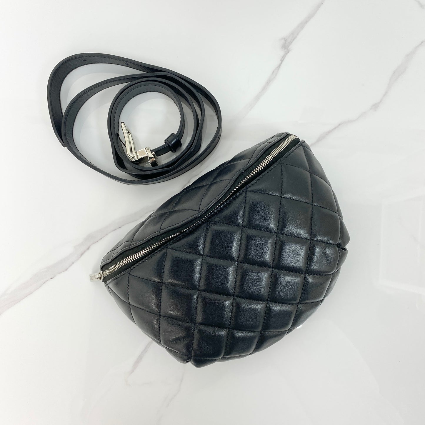 Chanel Quilted Belt Bag (Employee Uniform)