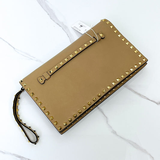 Valentino Rockstud Clutch