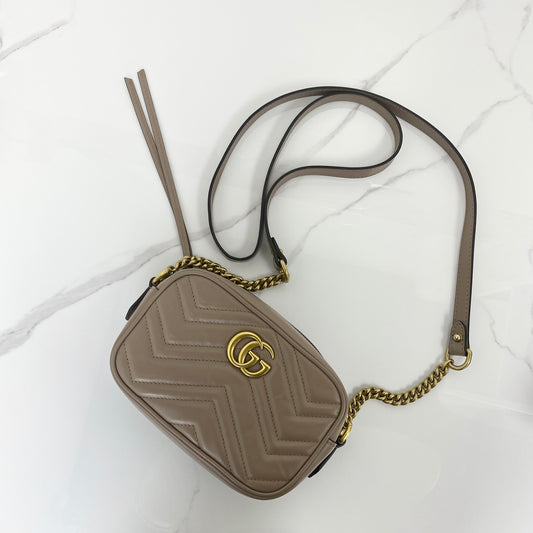 Gucci GG Marmont Mini Shoulder Bag - Lafayette Consignment