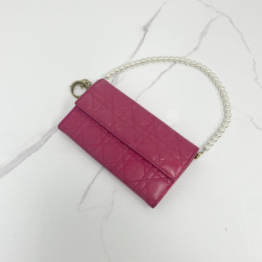 Christian Dior Pink Wallet