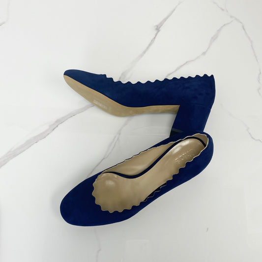 Chloé Pump Blue Lagoon