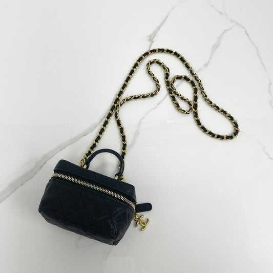 Chanel Mini Vanity with Chain - Lafayette Consignment