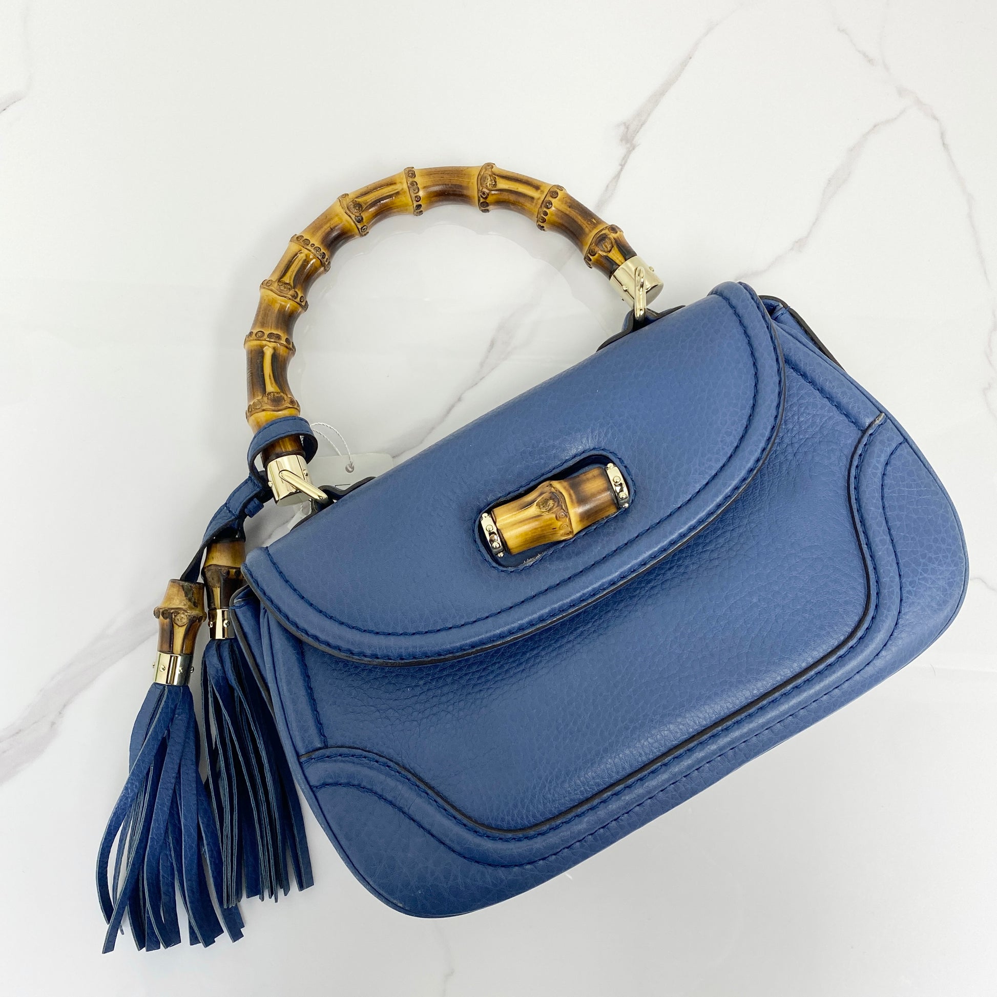 Gucci Top Handle Bamboo Bag - Lafayette Consignment