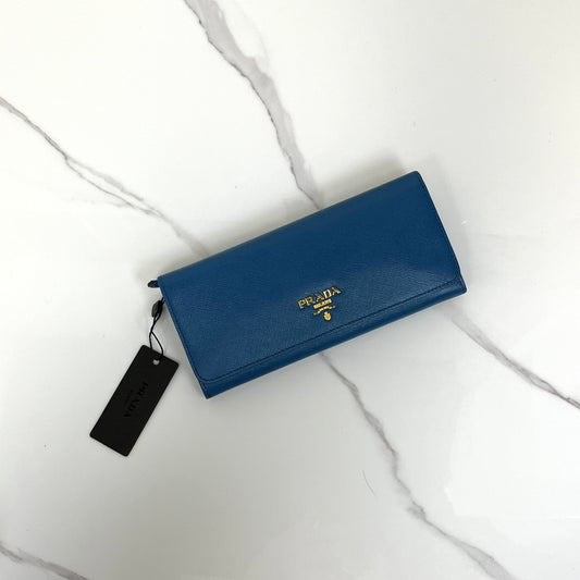 Prada Large Saffiano Leather Wallet