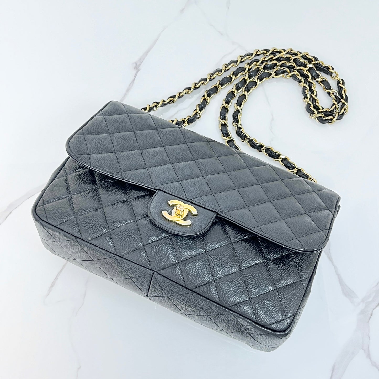 Chanel Vintage Jumbo Flap - Lafayette Consignment