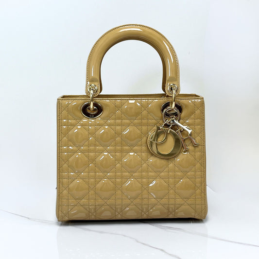 Christian Dior Medium Lady Dior - Lafayette Consignment