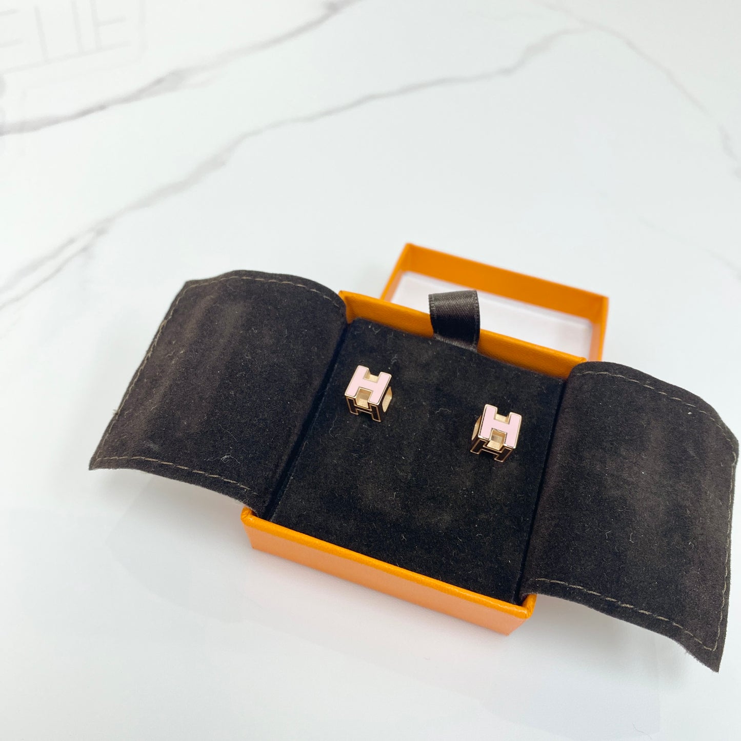 Hermès H Cube Earrings