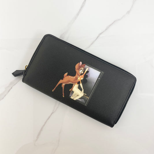 Givenchy Bambi Zip Around Wallet