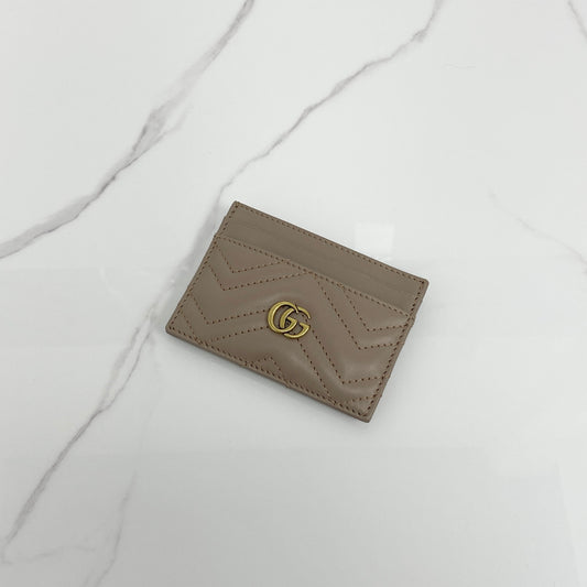 Gucci GG Marmont Card Case - Lafayette Consignment