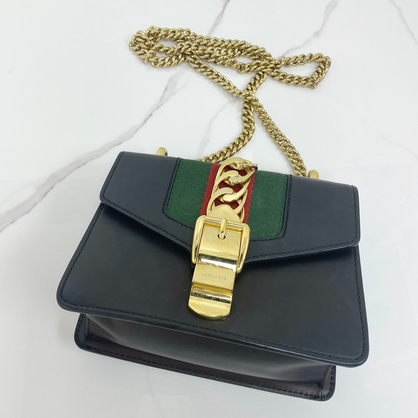 Gucci Mini Sylvie Chain Bag