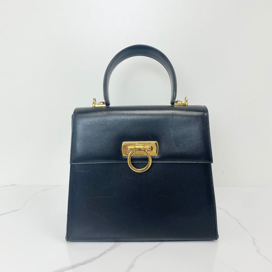 Salvatore Ferragamo Vintage Black Bag