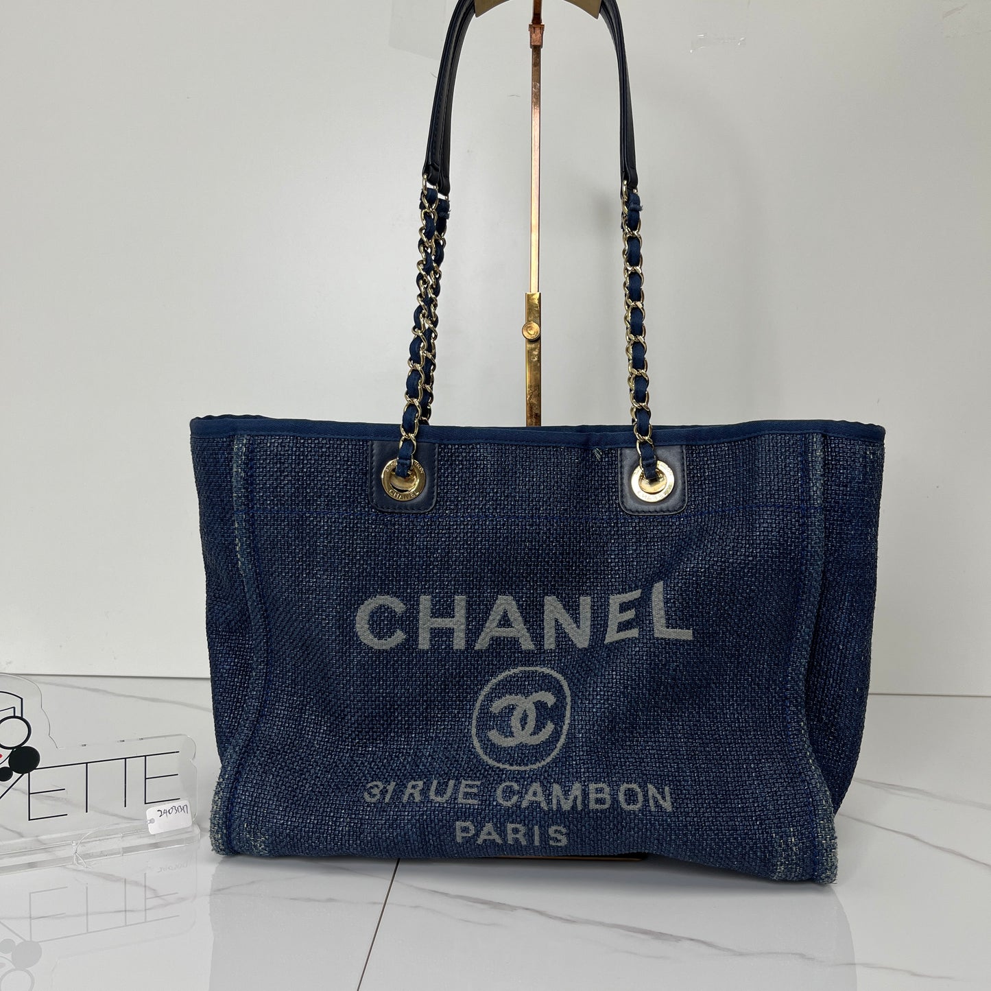 Chanel Small Deauville Shopping Tote