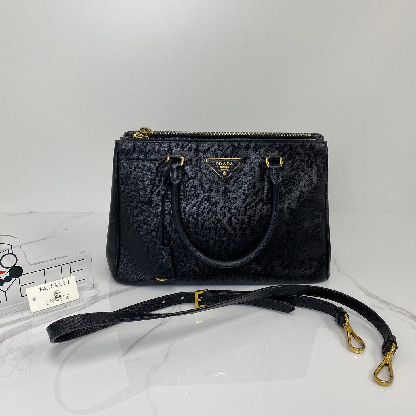 Prada Medium Prada Galleria Saffiano Leather Bag