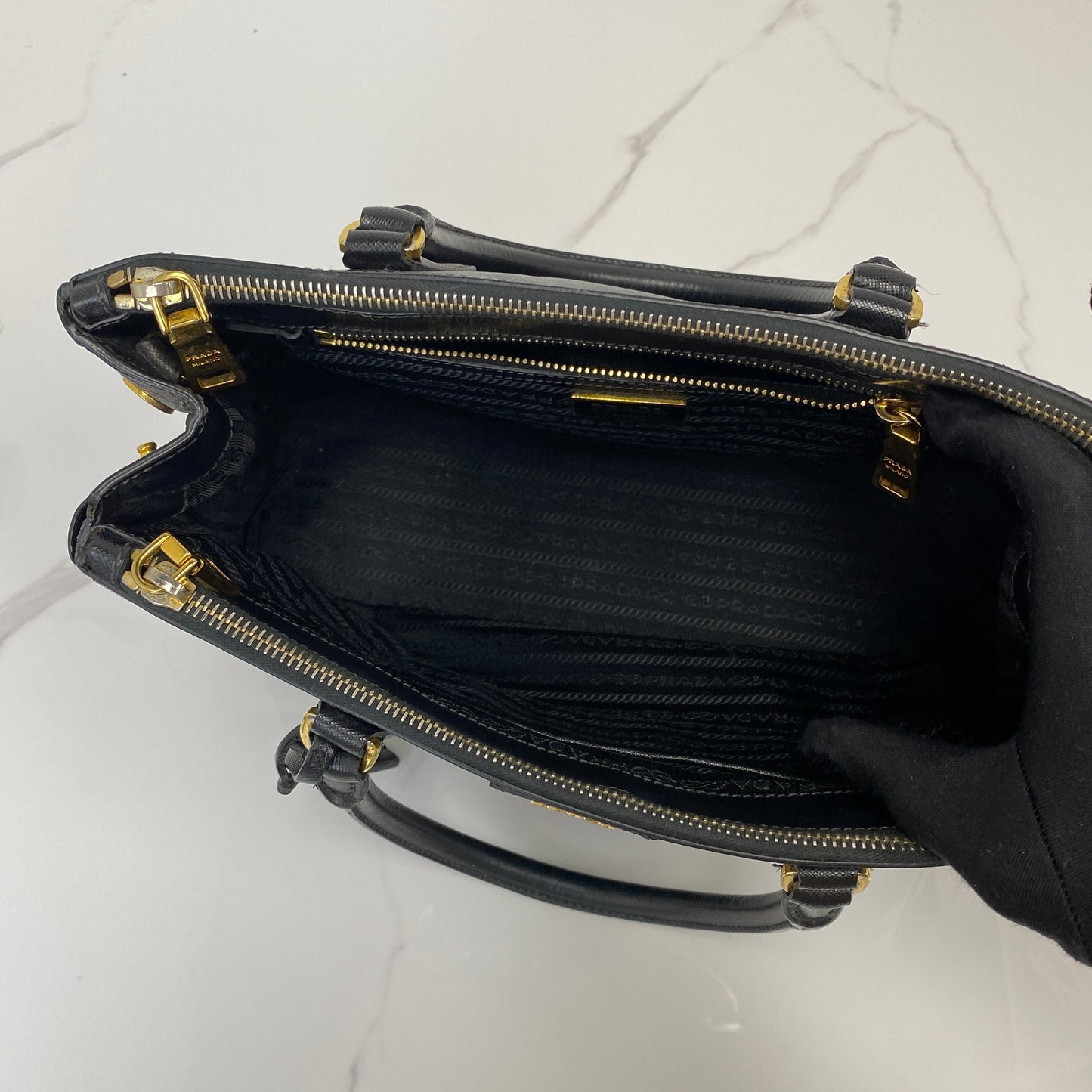 Prada Medium Prada Galleria Saffiano Leather Bag