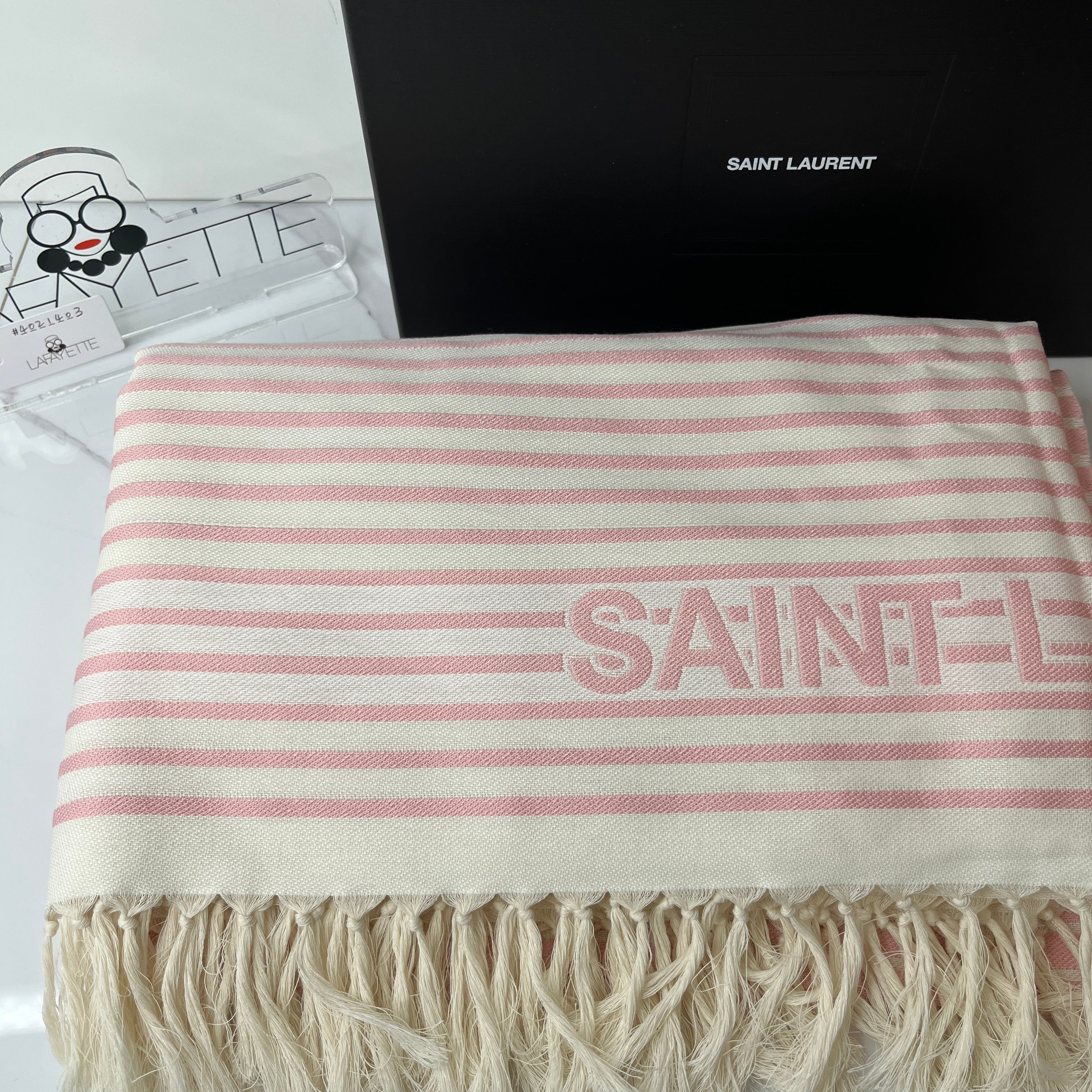 Saint Laurent Blanket Lafayette Consignment