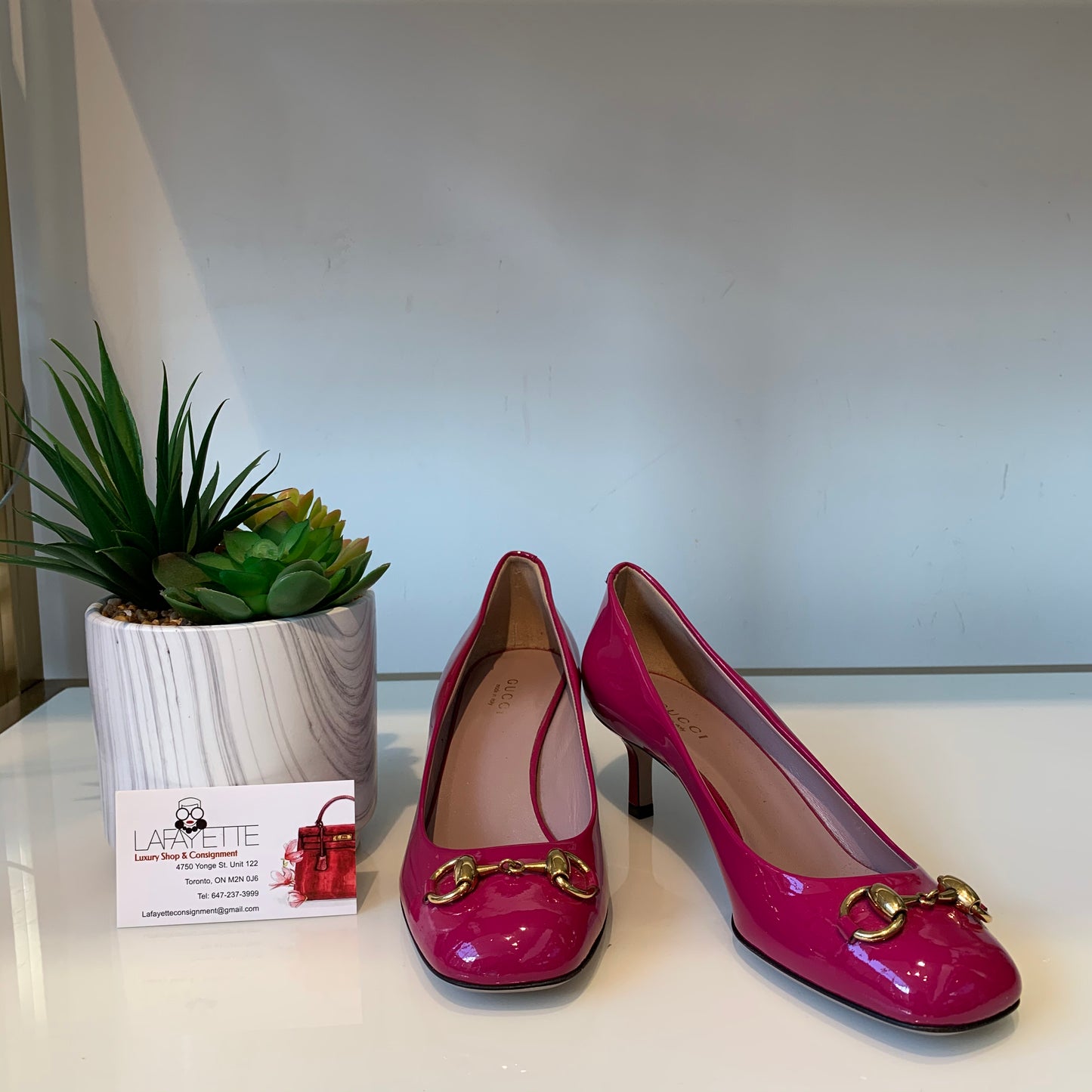 Gucci Pink Pumps Size 36 - Lafayette Consignment