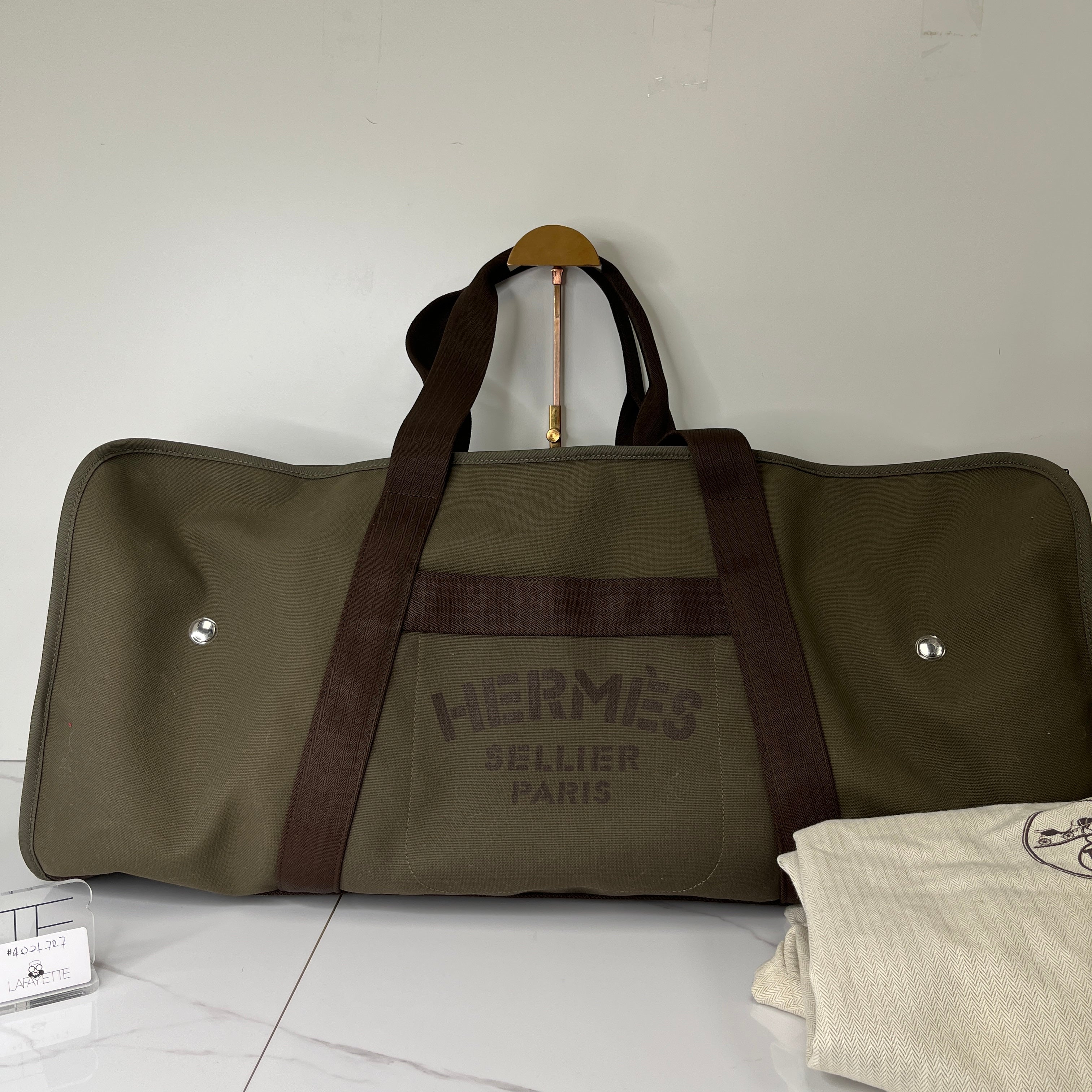 Hermes groom boot and helmet bag sale