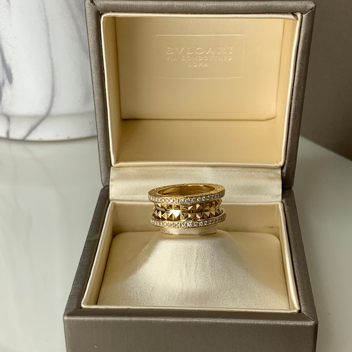 Bvlgari B.Zero1 Ring (Size 48)