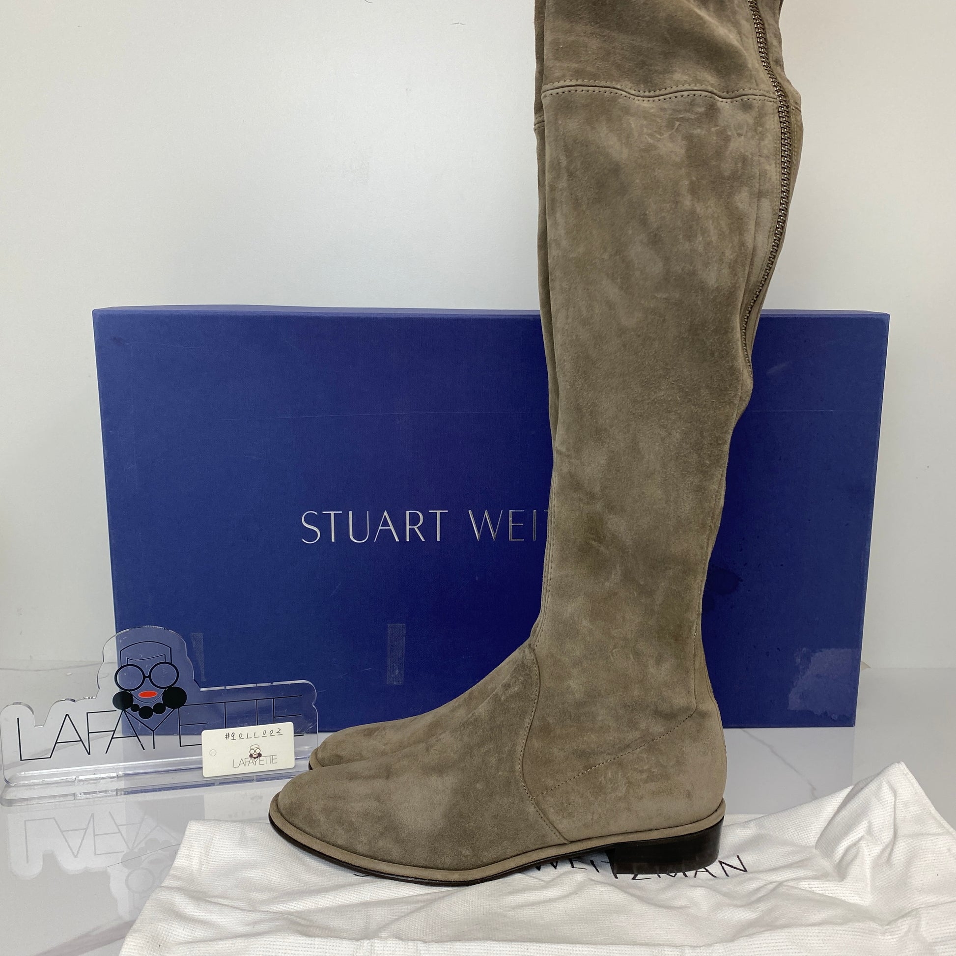 Stuart Weitzman Thigh Scrap Boots - Lafayette Consignment