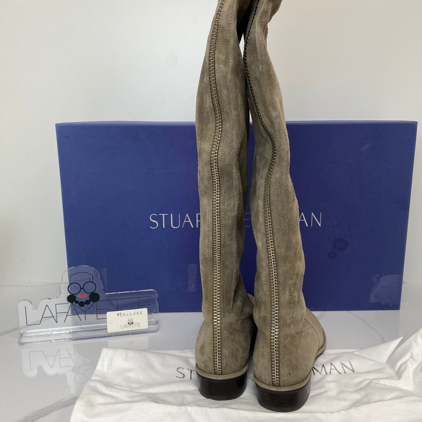 Stuart Weitzman Thigh Scrap Boots - Lafayette Consignment