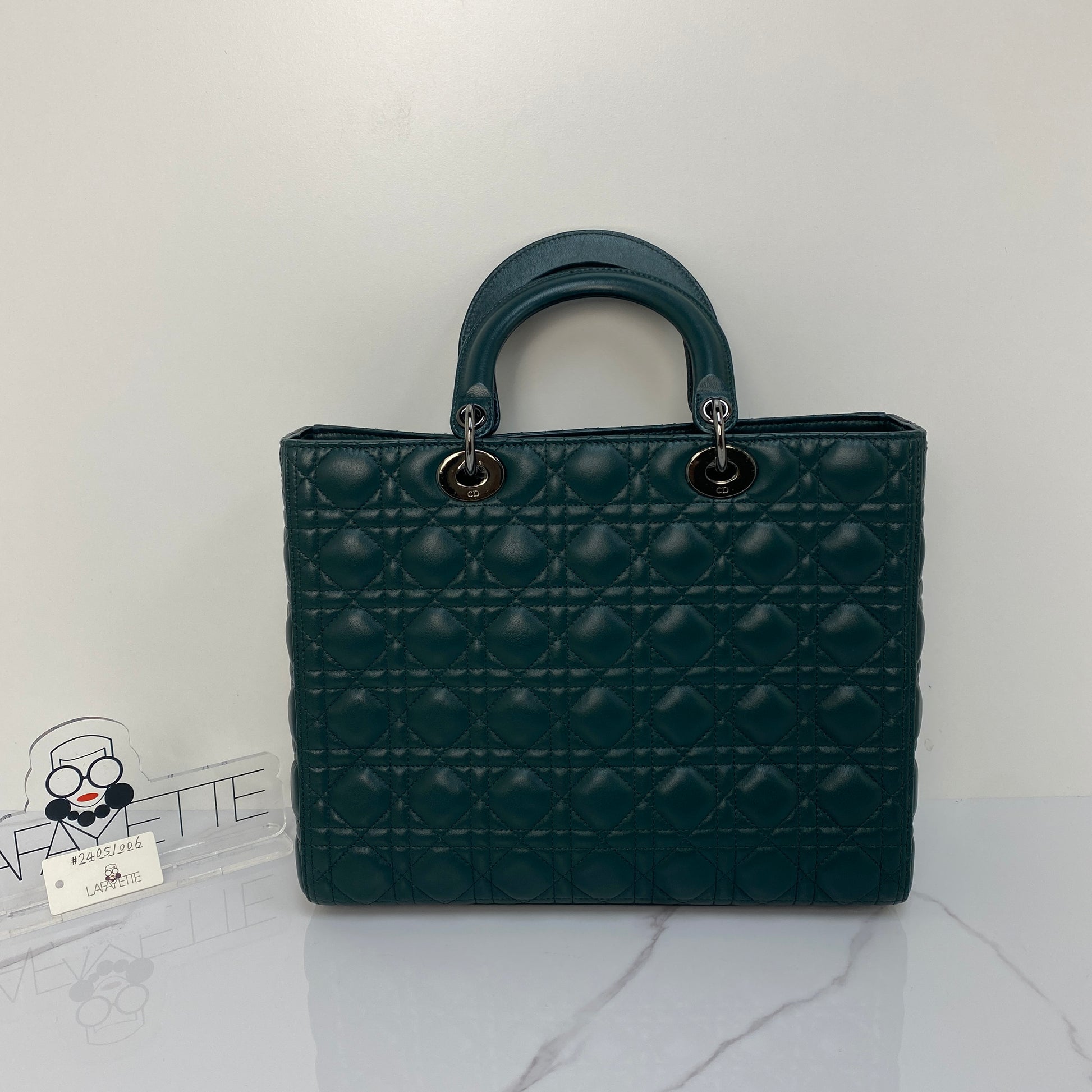 Christian Dior Large Lady Dior - Lafayette Consignment