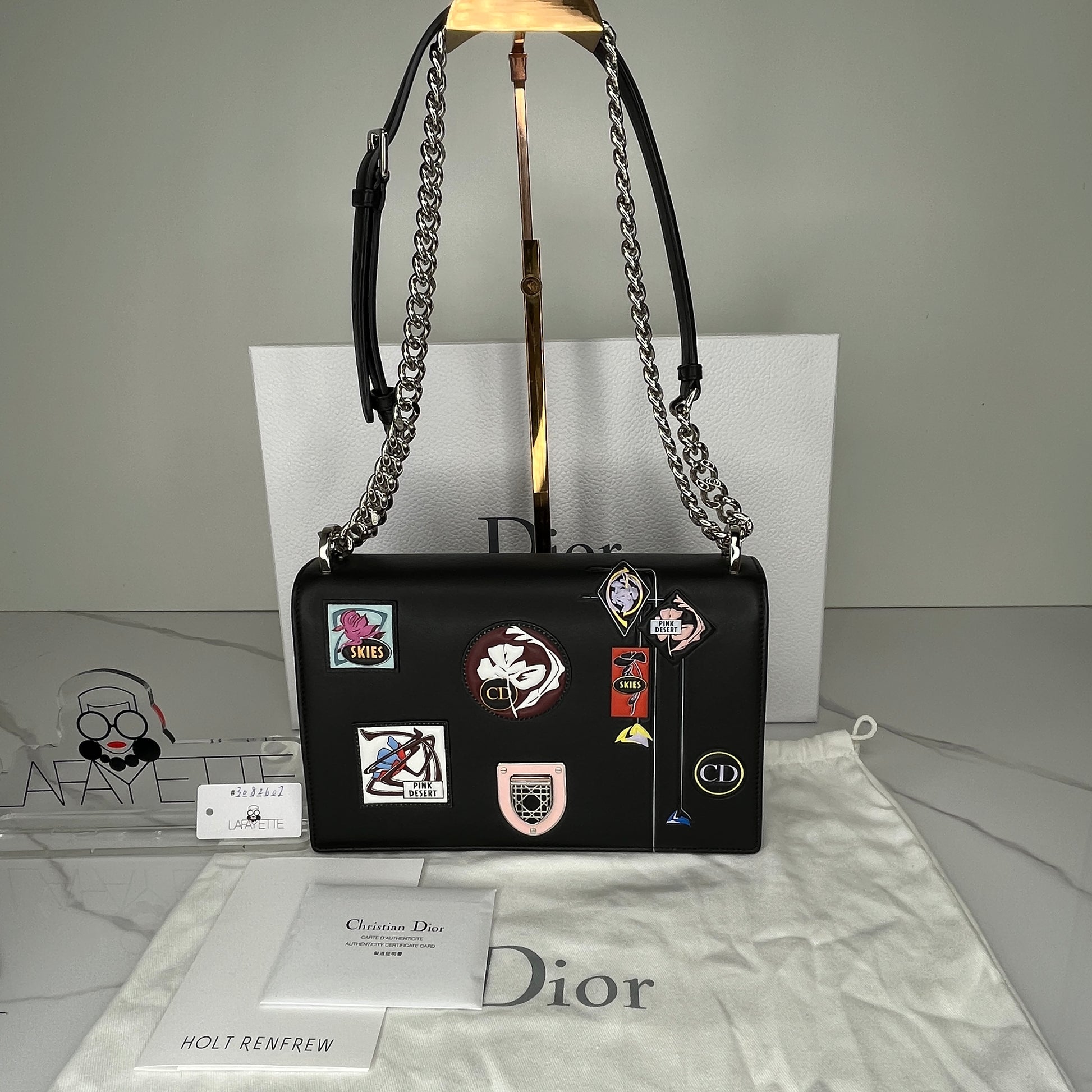 Christian Dior Paradise Diorama Flap Bag - Lafayette Consignment