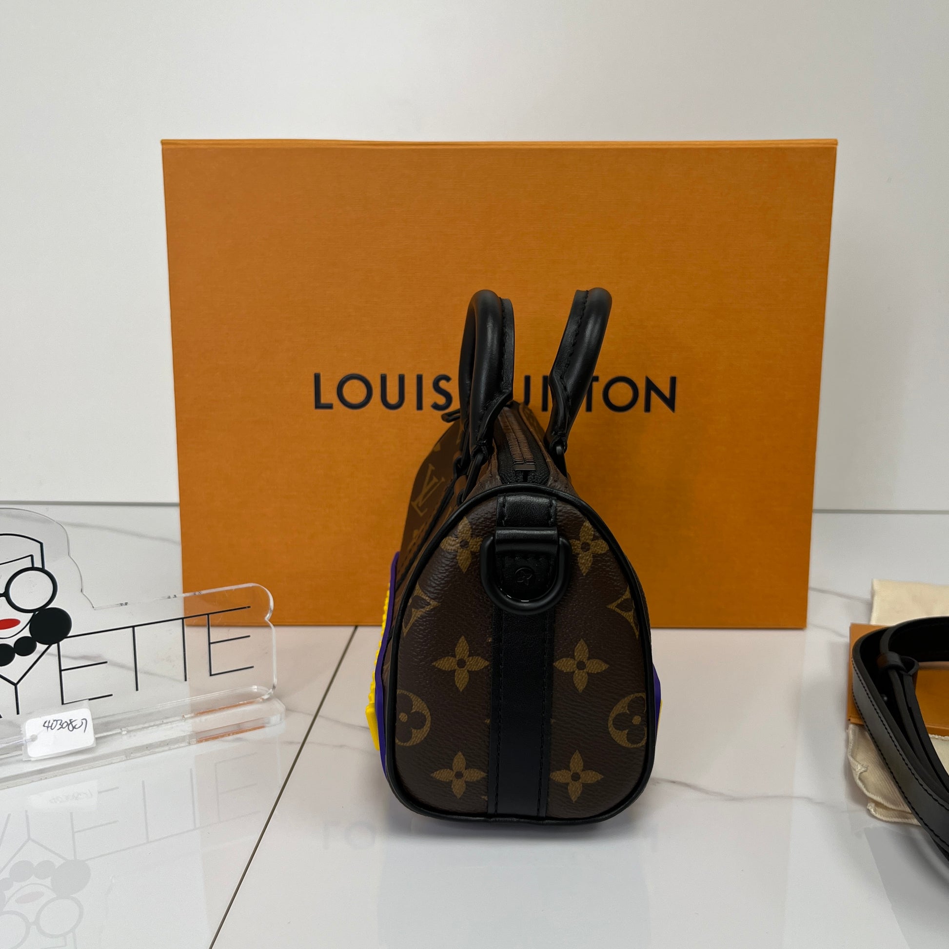 Louis Vuitton Rubber Monogram XS Keepall Bandouliere - Lafayette Consignment