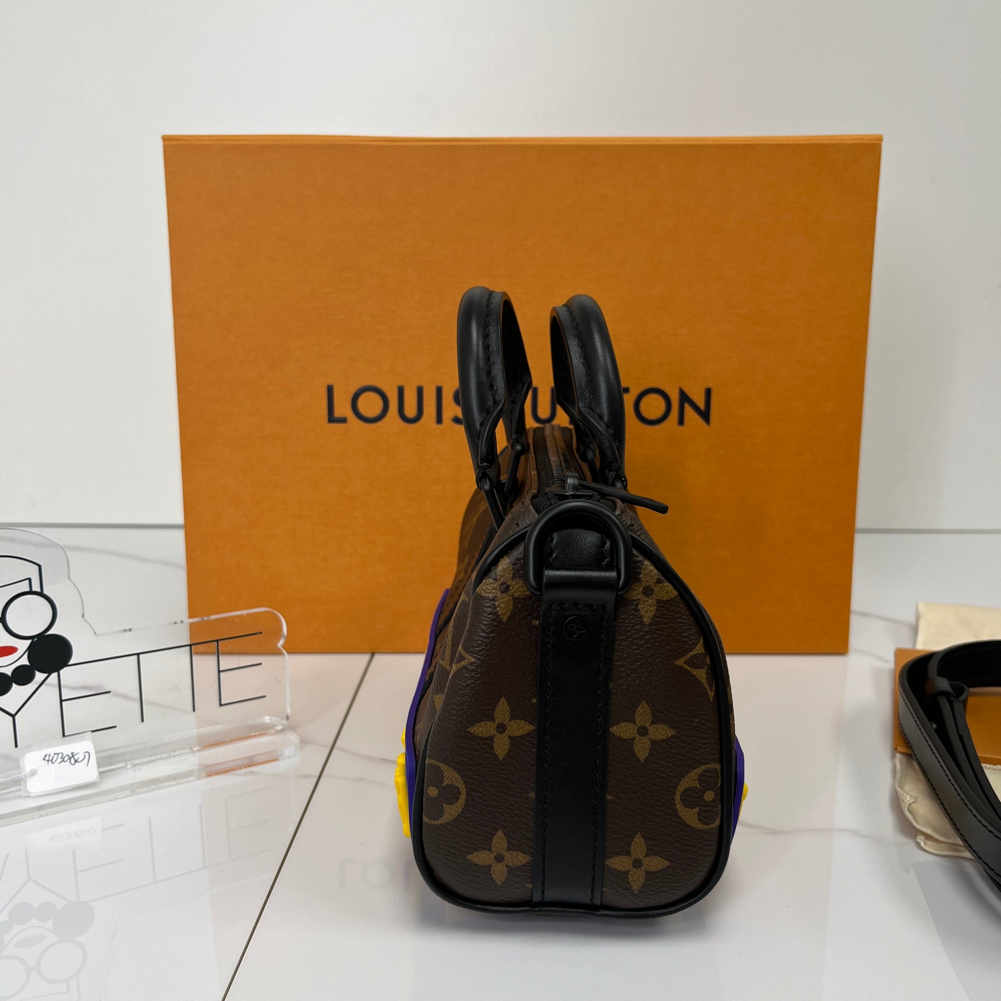 Louis Vuitton Rubber Monogram XS Keepall Bandouliere - Lafayette Consignment