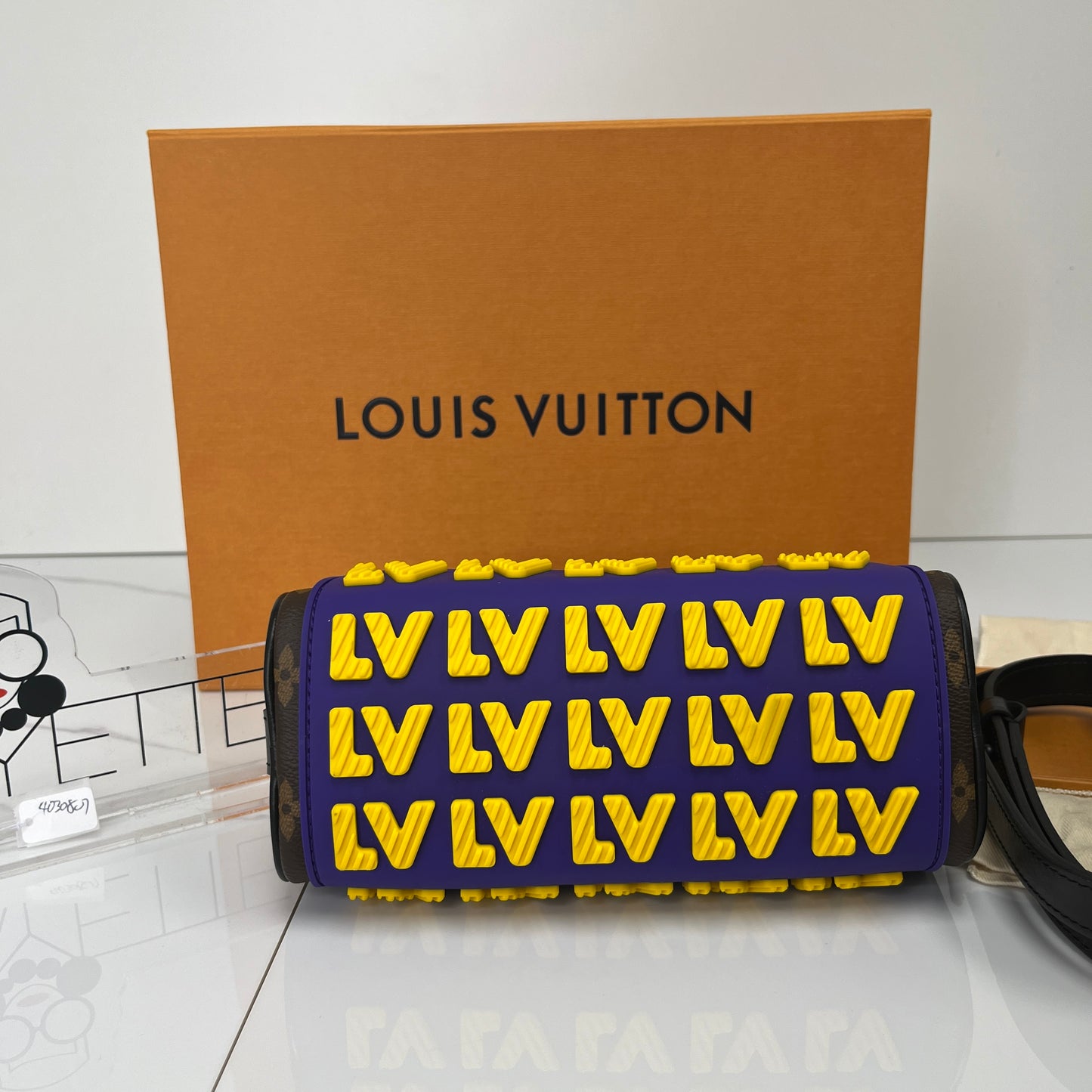 Louis Vuitton Rubber Monogram XS Keepall Bandouliere - Lafayette Consignment