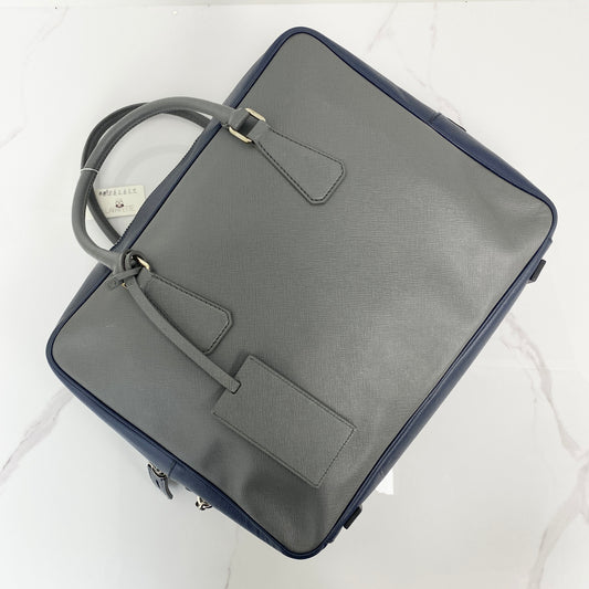 Prada SAFFIANO BRIEFCASE - Lafayette Consignment