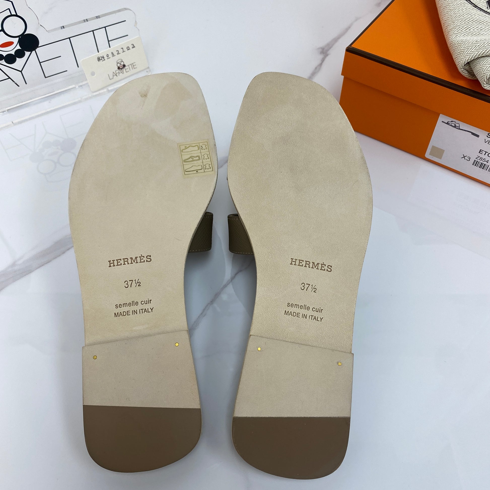 Hermès Oran Sandals - Lafayette Consignment