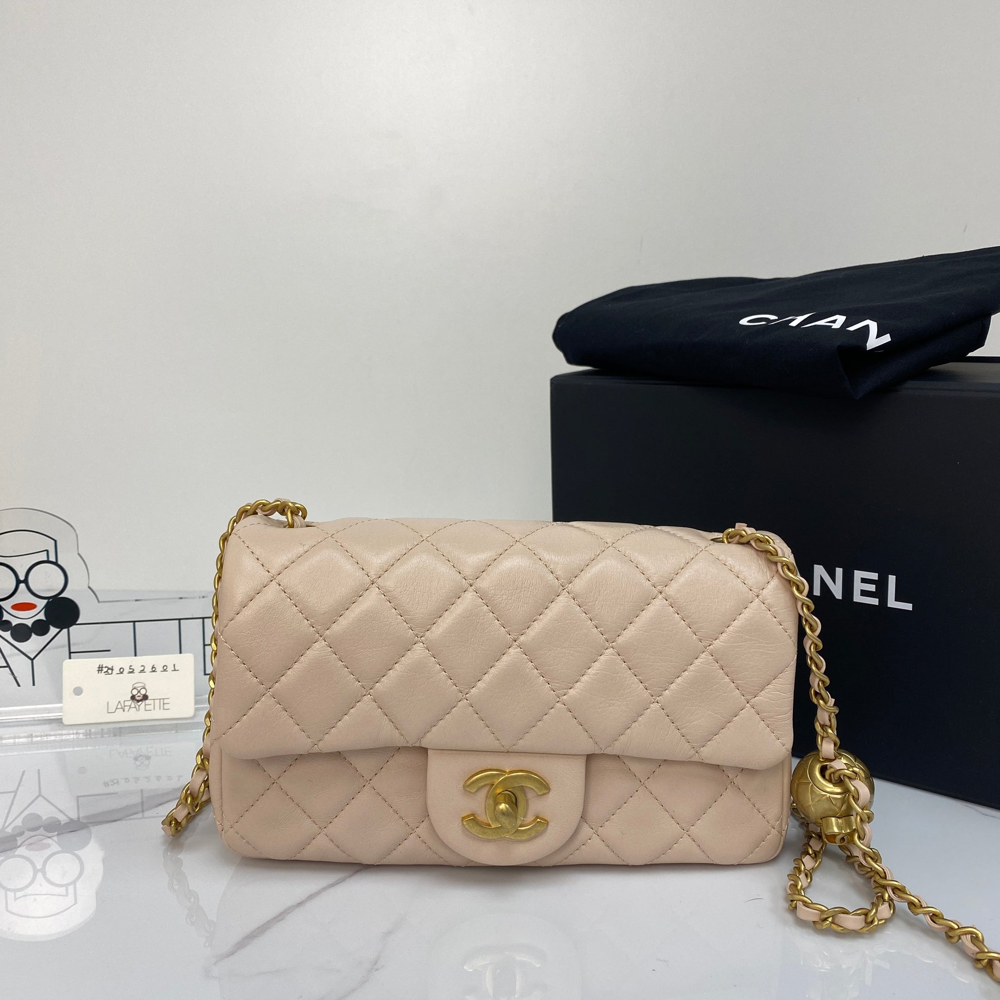 Chanel Mini Pearl Crush Flap - Lafayette Consignment