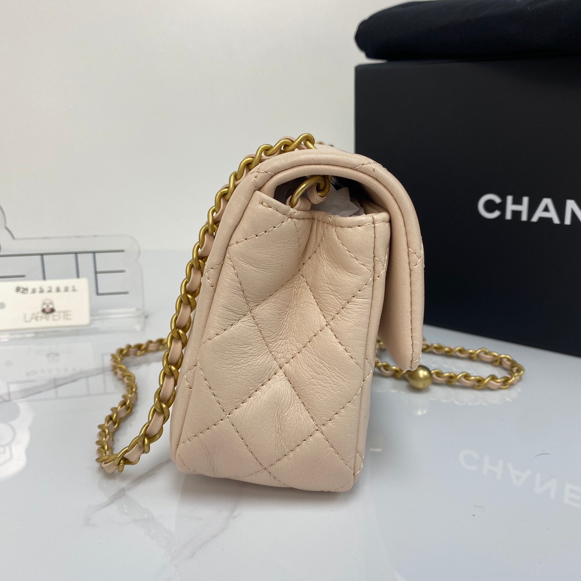 Chanel Mini Pearl Crush Flap - Lafayette Consignment