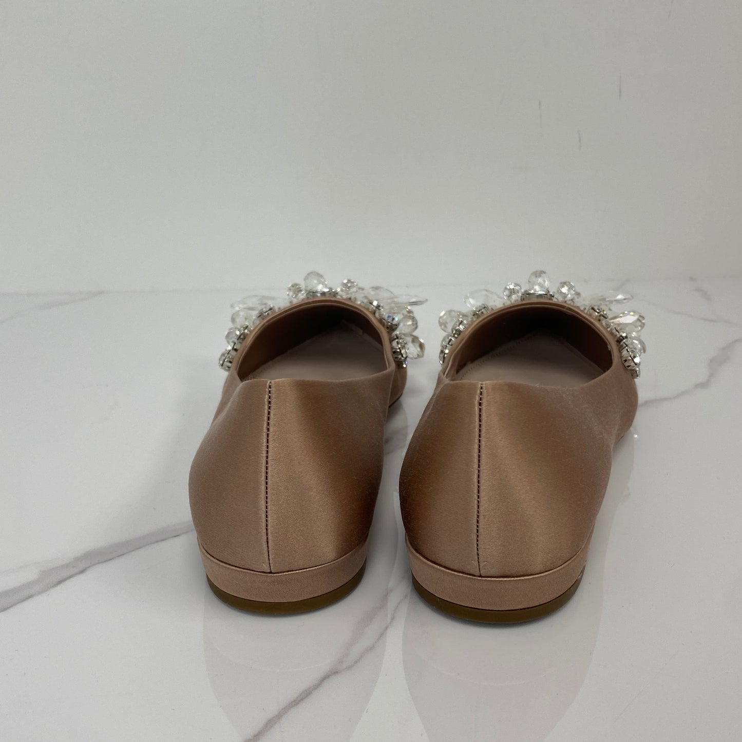 MiuMiu Satin Flats - Lafayette Consignment