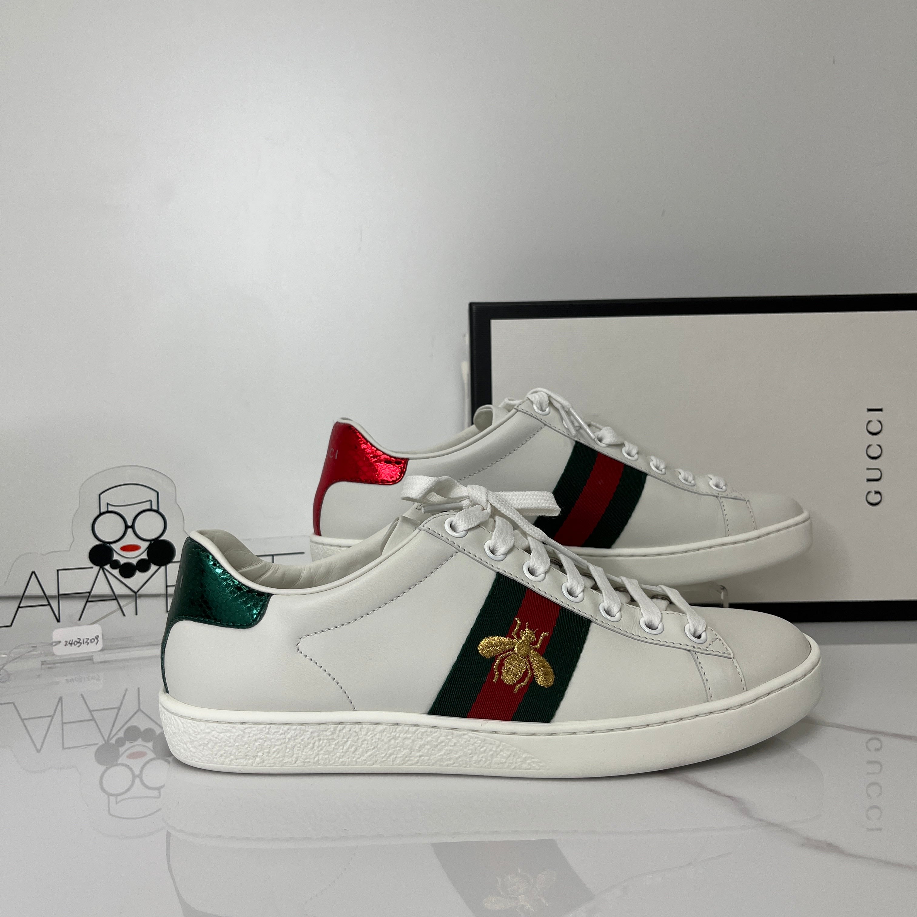 Gucci Women s Ace Sneaker With Bee Lafayette Consignment