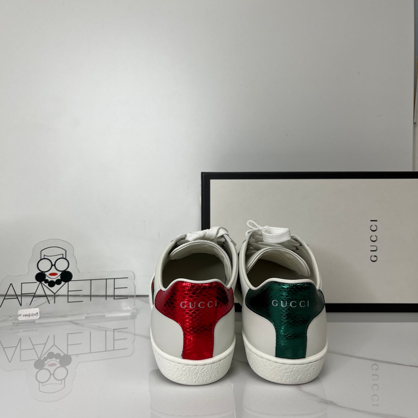 Gucci Women's Ace Sneaker With Bee - Lafayette Consignment