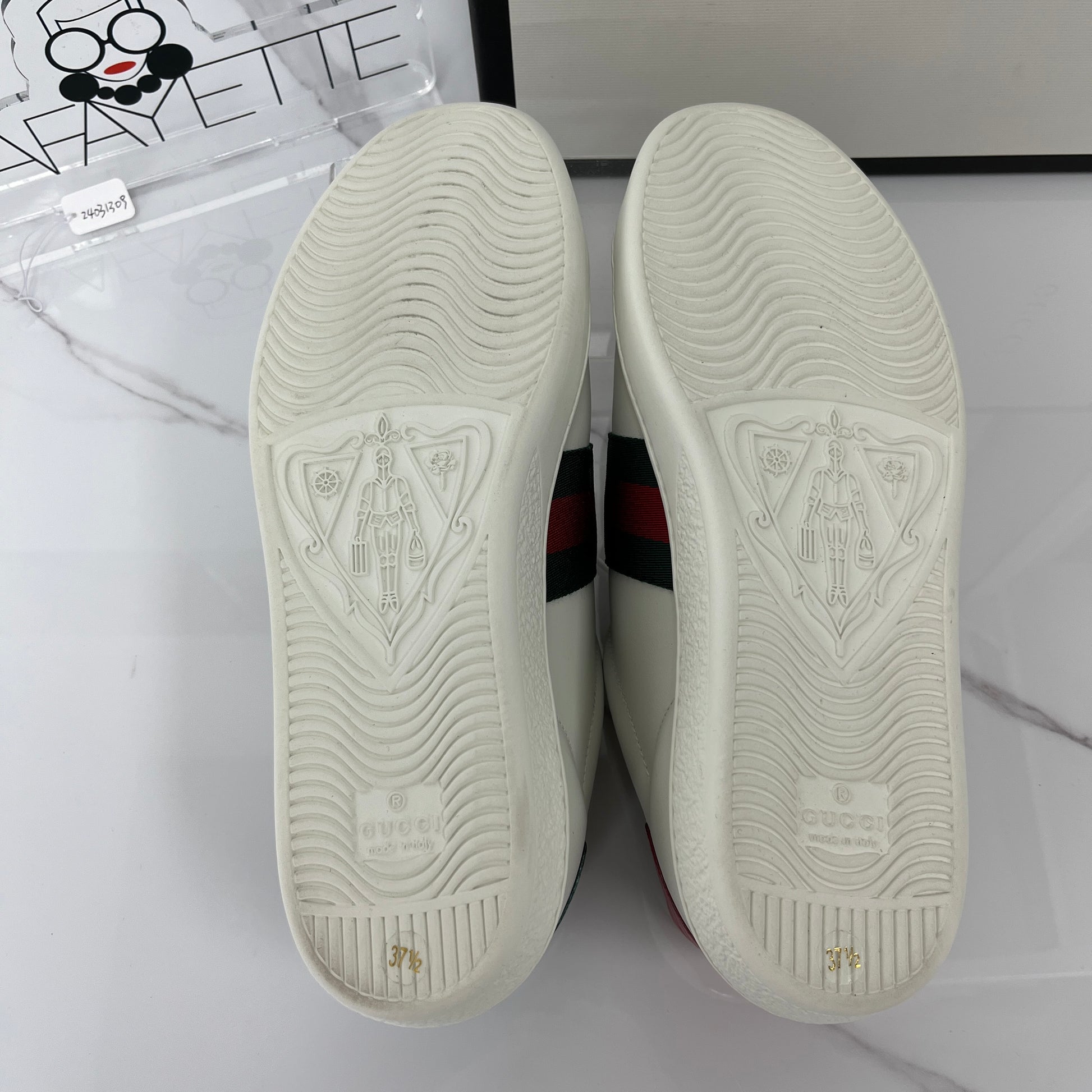 Gucci Women's Ace Sneaker With Bee - Lafayette Consignment