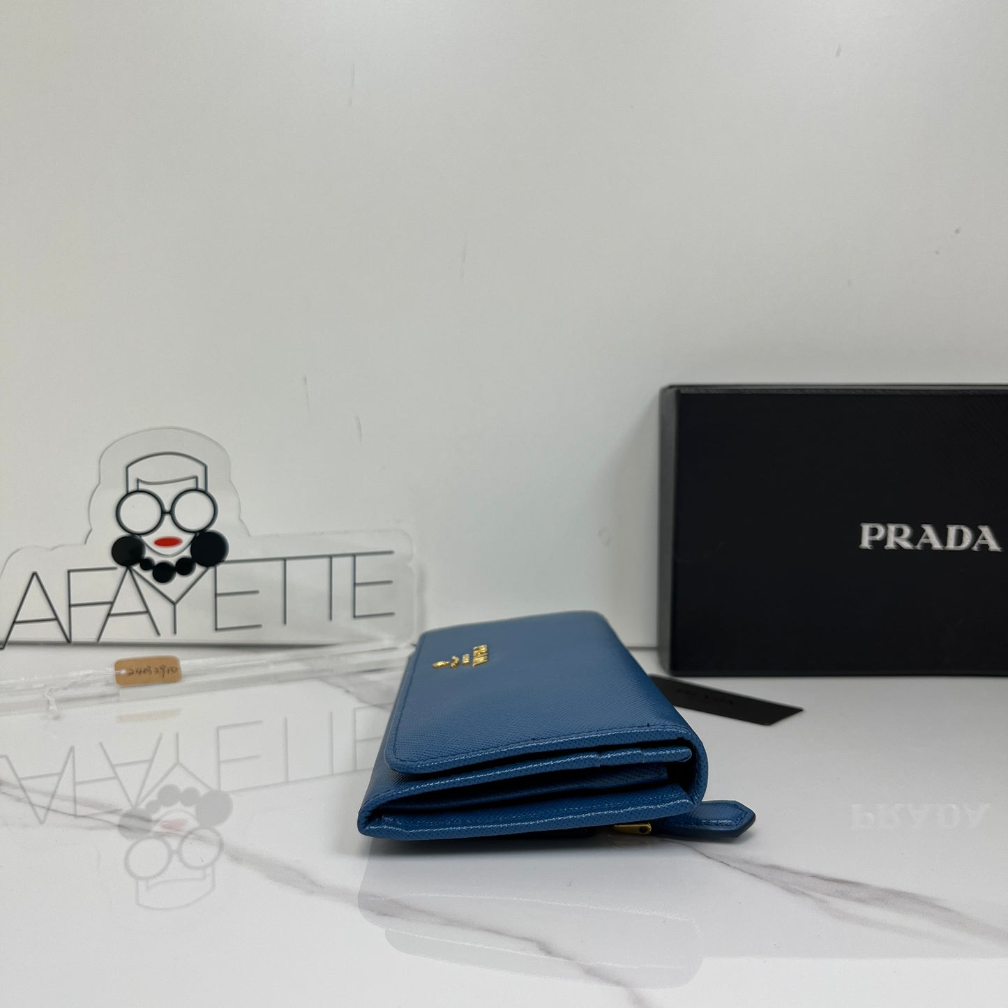 Prada Large Saffiano Leather Wallet