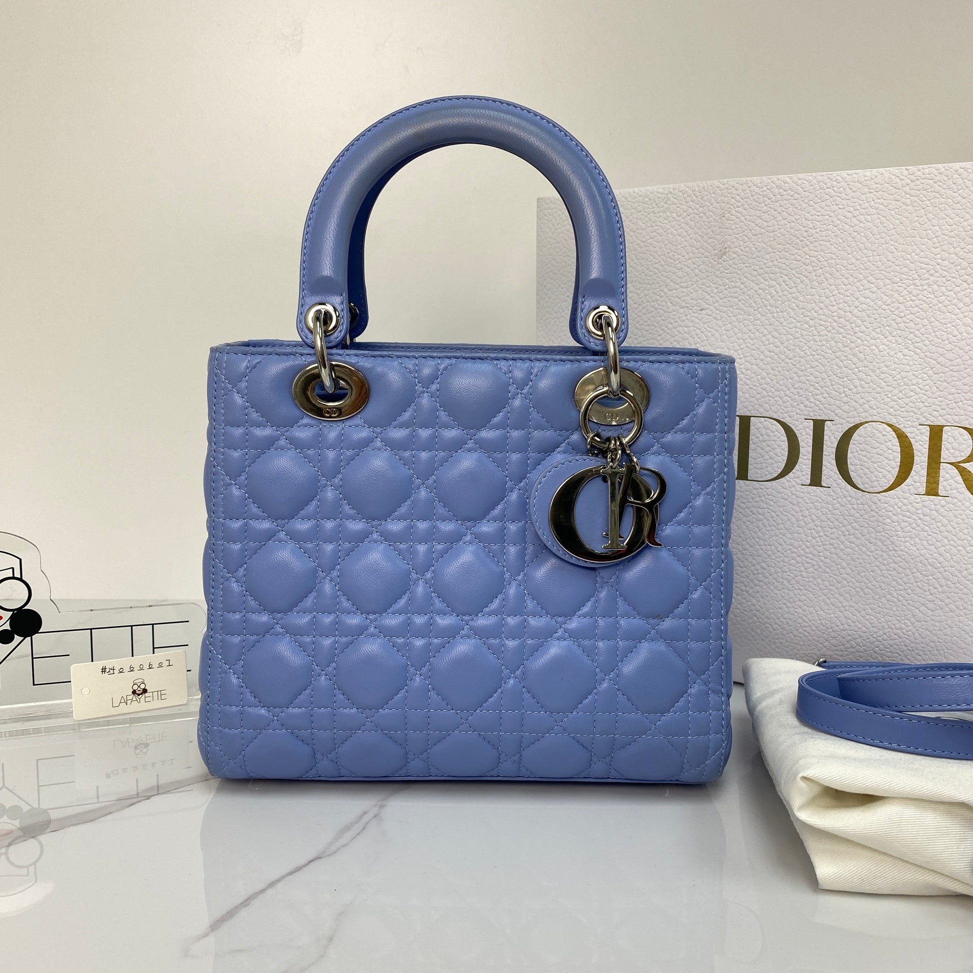 Christian Dior Medium Lady Dior - Lafayette Consignment