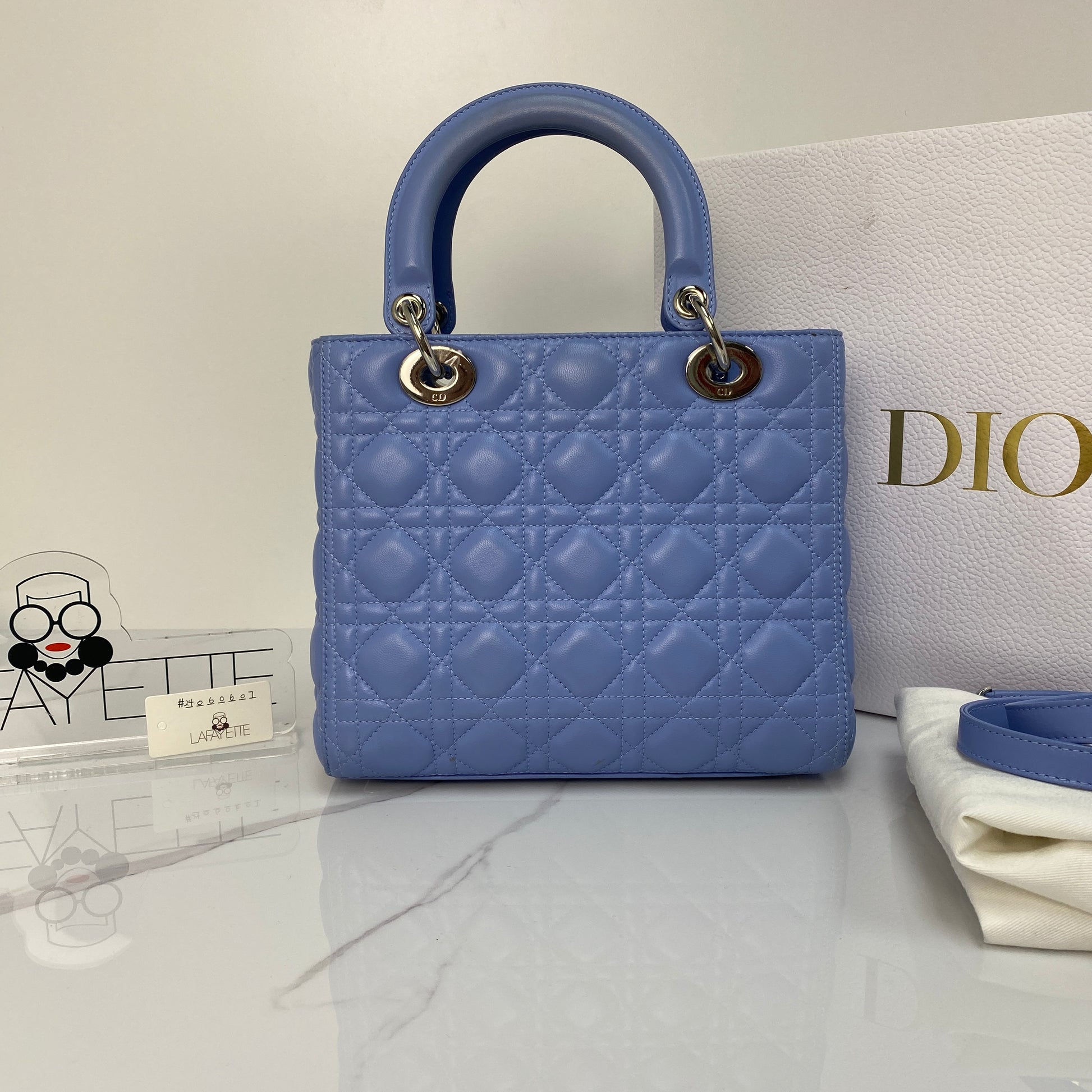 Christian Dior Medium Lady Dior - Lafayette Consignment