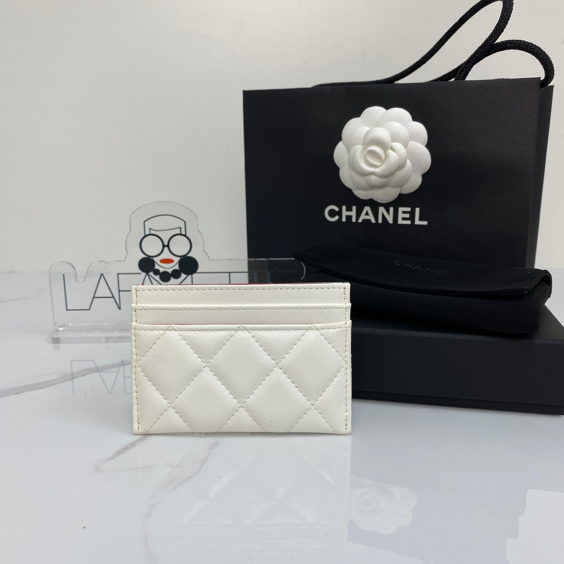 Chanel Heart Card Holder - Lafayette Consignment