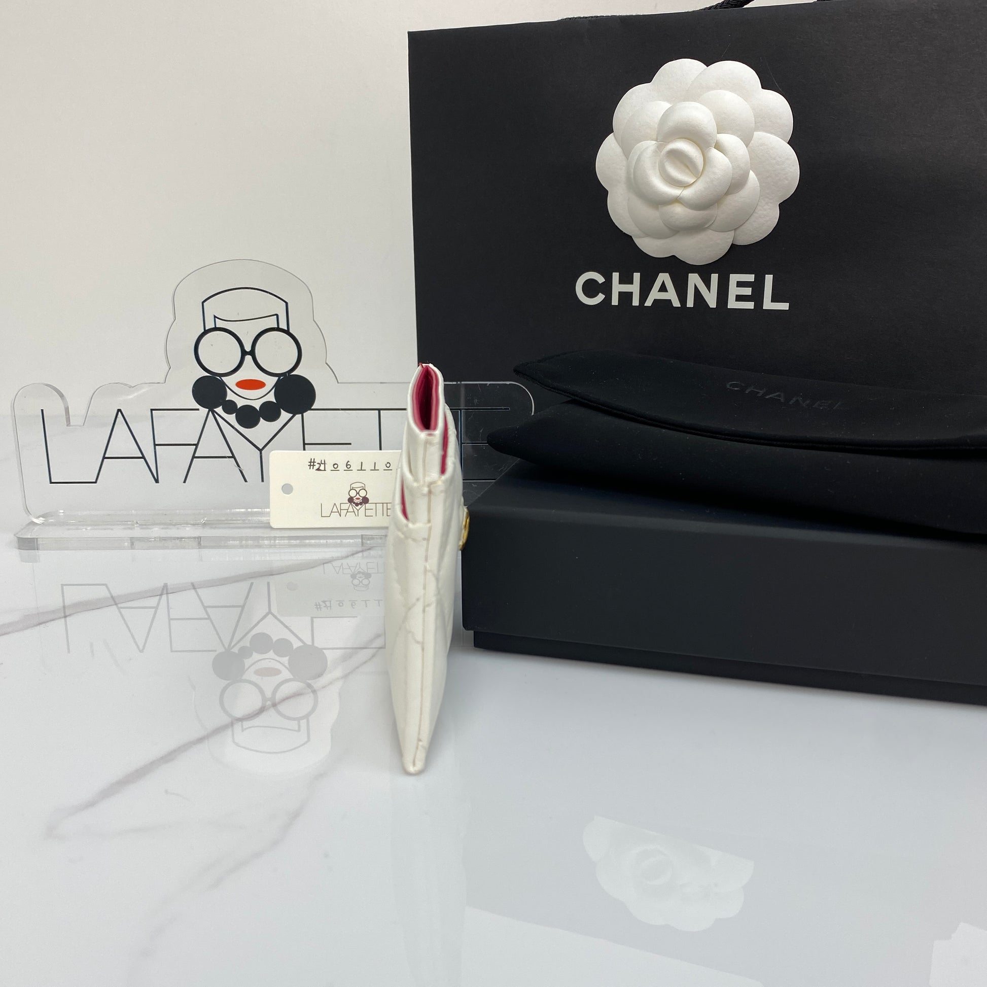 Chanel Heart Card Holder - Lafayette Consignment