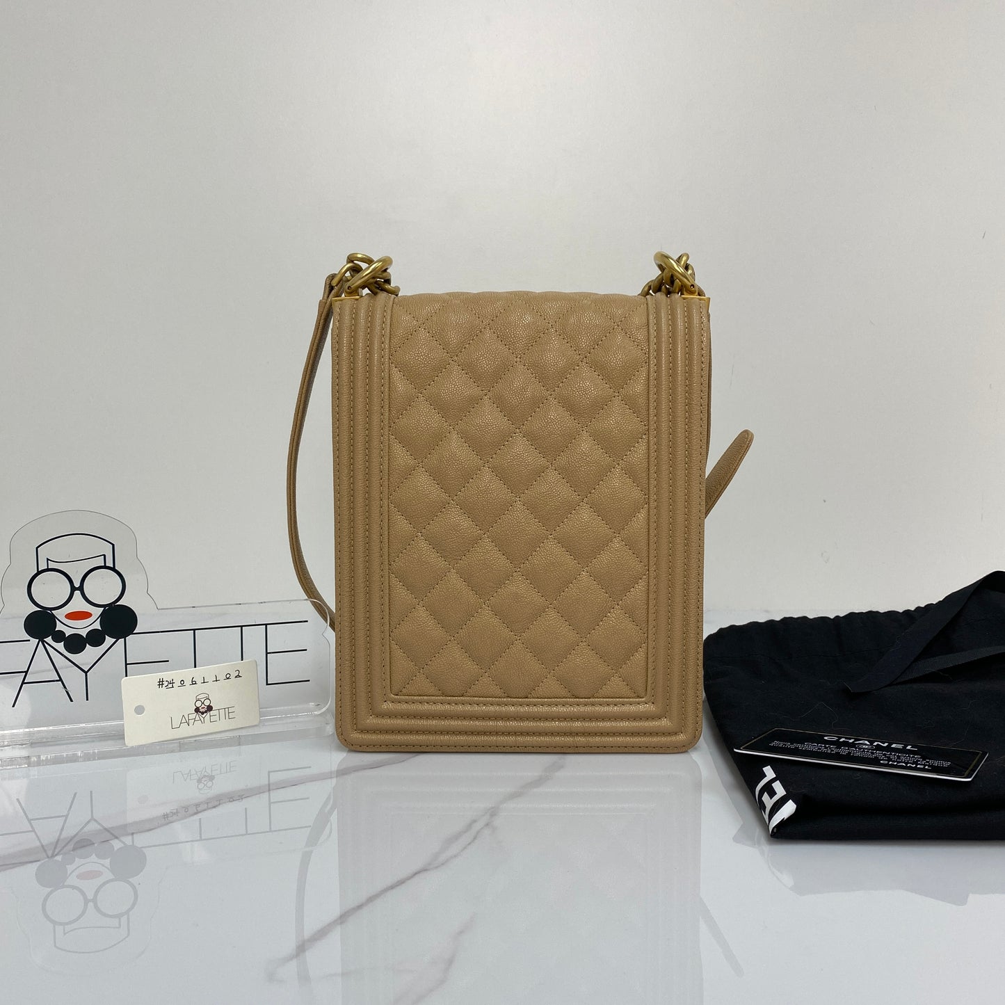 Chanel North South Boy Flap Bag - Lafayette Consignment