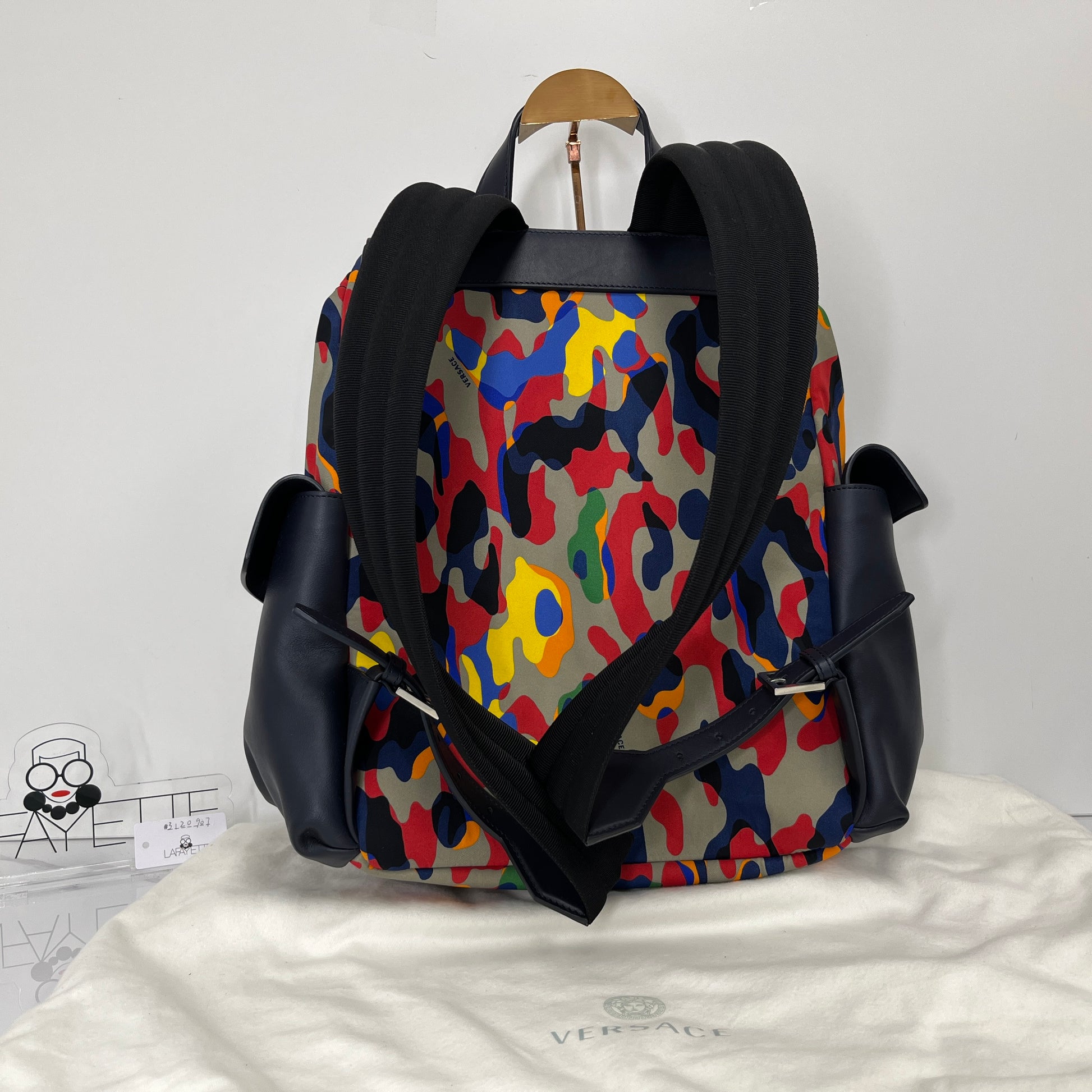 Versace Large Backpack - Lafayette Consignment