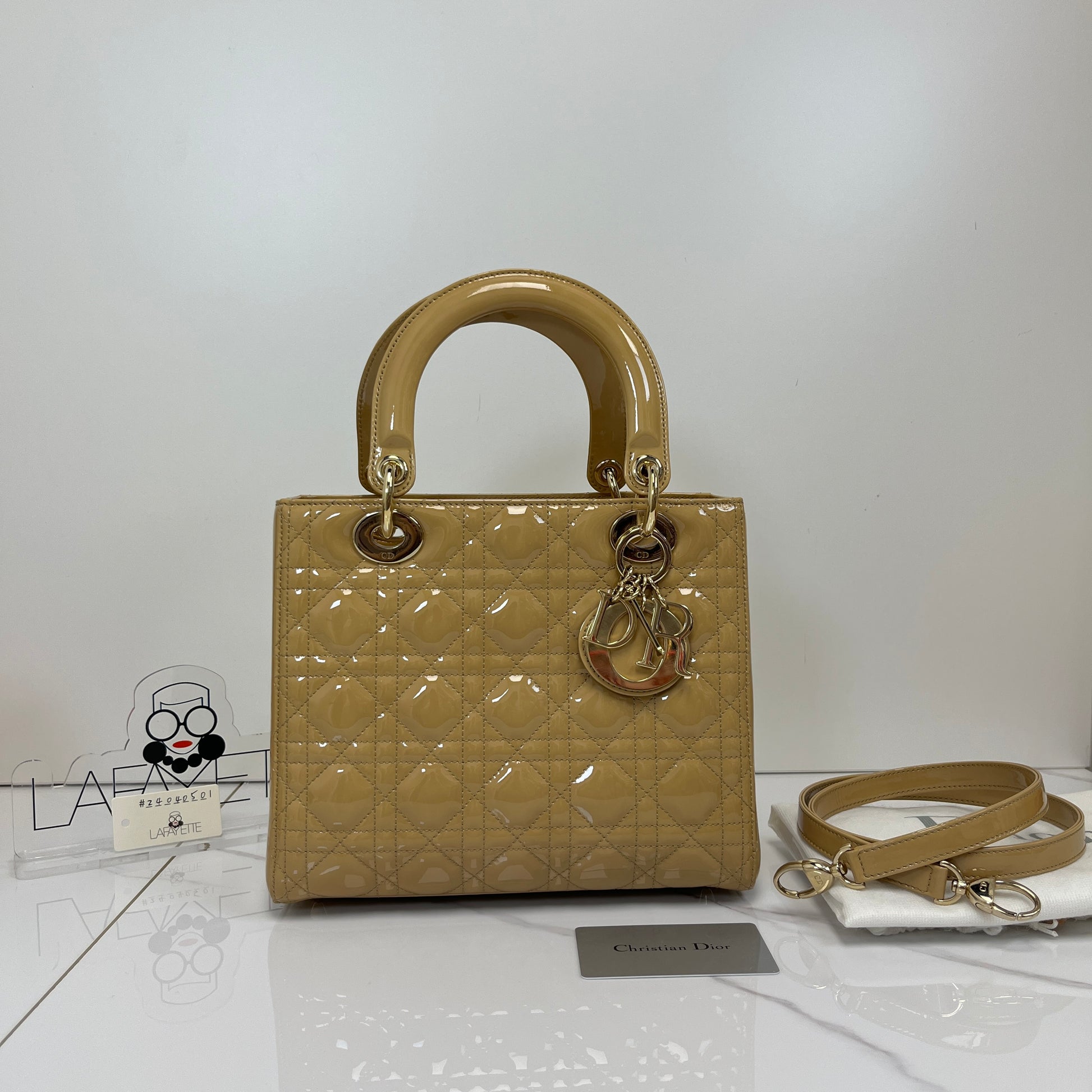 Christian Dior Medium Lady Dior - Lafayette Consignment