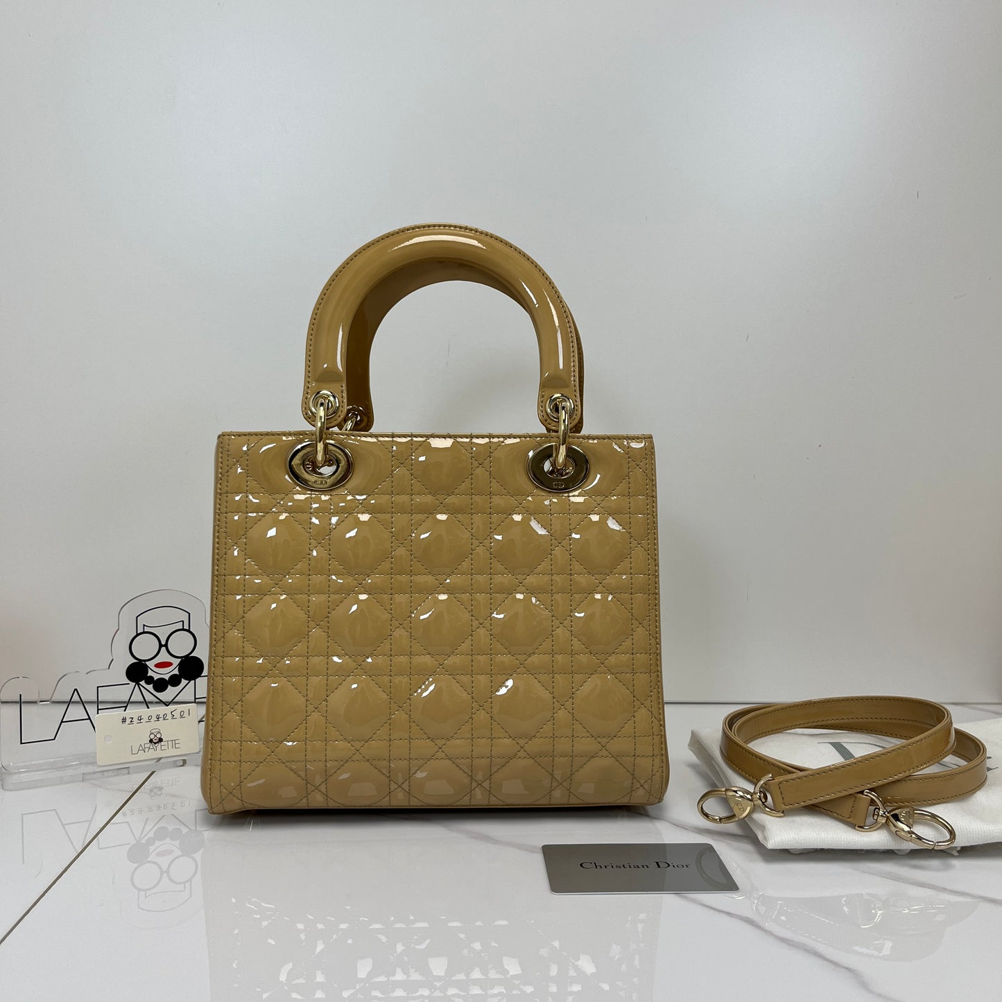 Christian Dior Medium Lady Dior - Lafayette Consignment